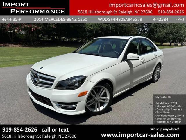 2014 Mercedes-Benz C 250 Luxury for sale in Raleigh, NC
