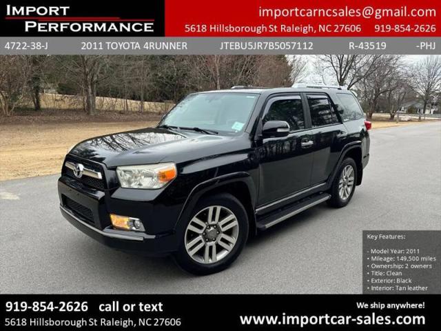 2011 Toyota 4Runner Limited V6 for sale in Raleigh, NC