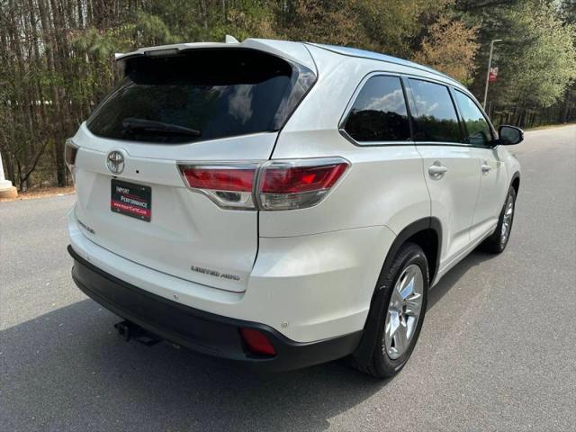 2015 Toyota Highlander Limited Platinum V6