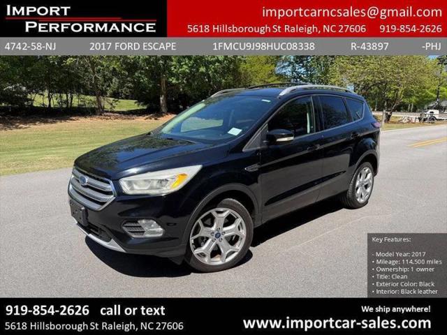2017 Ford Escape Titanium for sale in Raleigh, NC