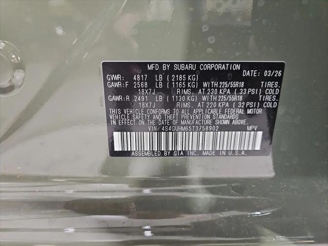 2026 Subaru Crosstrek Limited