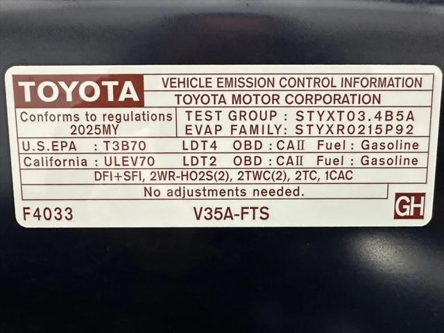 2025 Toyota Tundra Platinum