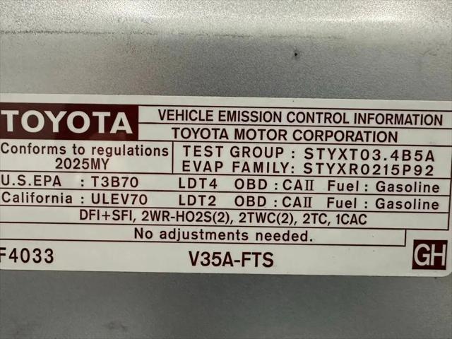 2025 Toyota Tundra Limited