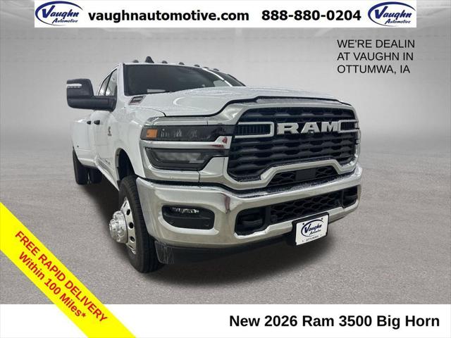 2026 RAM 3500 RAM 3500 BIG HORN CREW CAB 4X4 8 BOX 2026 RAM 3500 RAM 3500 BIG HORN CREW CAB 4X4 8 BOX
