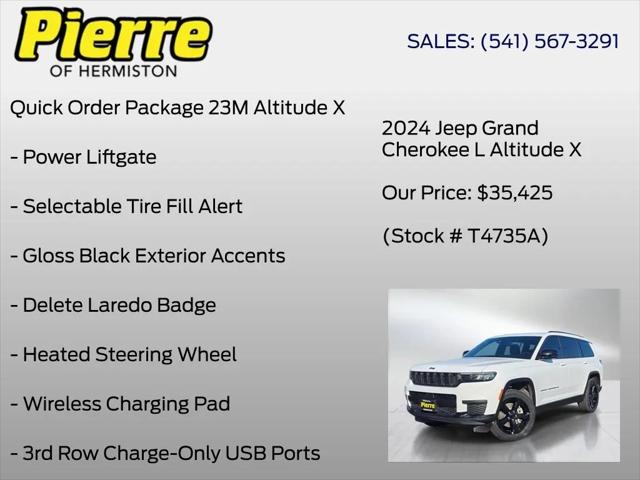 2024 Jeep Grand Cherokee L Altitude X 4x4