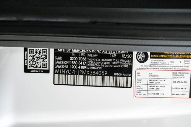2021 Mercedes-Benz AMG G 63 4MATIC