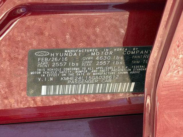 2016 Hyundai Sonata Hybrid SE