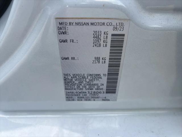 2024 Nissan Altima SR Intelligent AWD