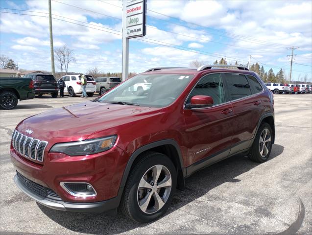 Velvet Red Pearlcoat 2020 Jeep Cherokee Limited 4WD SUV / Crossover Four-Wheel Drive Automatic