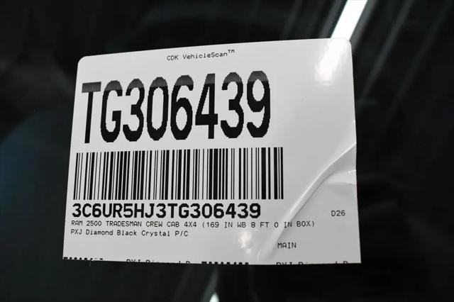 2026 Ram 2500 Tradesman Crew Cab 4x4 8' Box