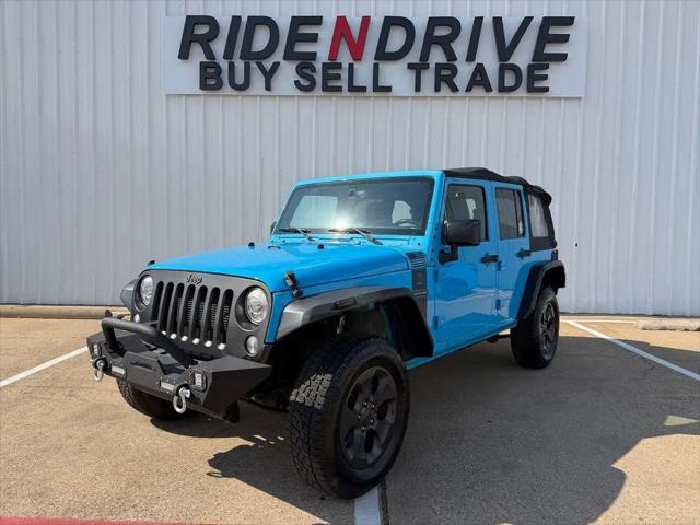 2017 Jeep Wrangler Unlimited Freedom 4x4 for sale in McKinney, TX