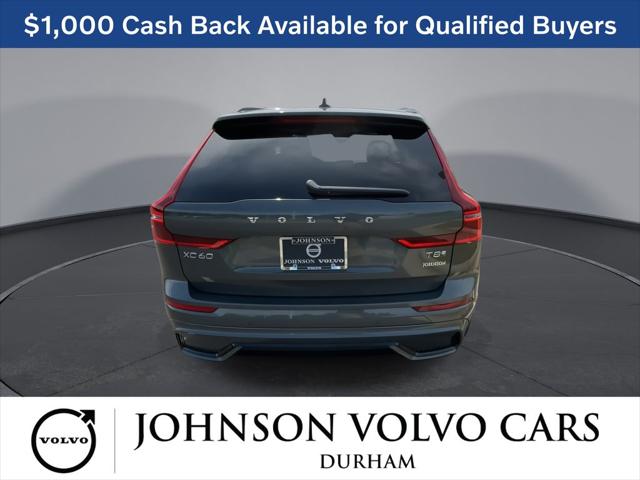 2026 Volvo XC60 Plug-In Hybrid Plus, T8 AWD Electric/Gasoline, Dark