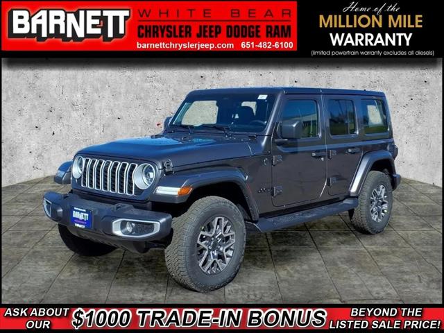 2026 Jeep Wrangler 4-Door Sahara 4x4 for sale in White Bear Lake, MN