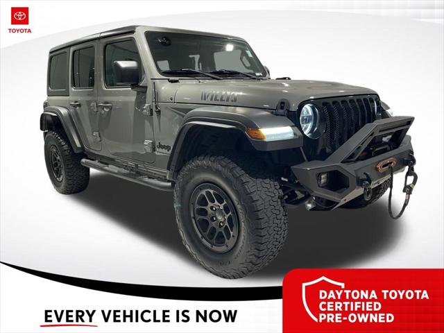 2023 Jeep Wrangler 4-Door Willys 4x4 for sale in Daytona Beach, FL