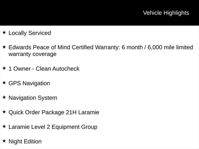 2025 Ram 1500 Laramie Crew Cab 4x4 5'7" Box