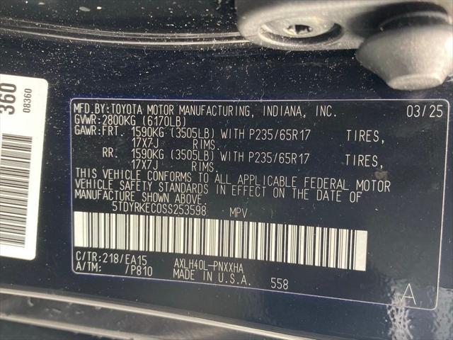 2025 Toyota Sienna XLE