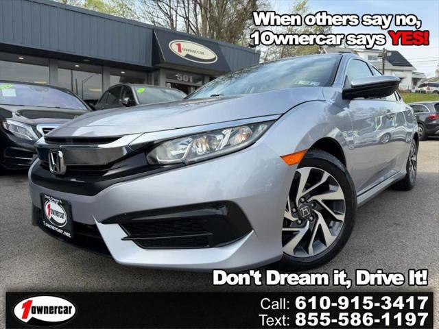 2018 Honda Civic EX for sale in Clifton Heights, PA
