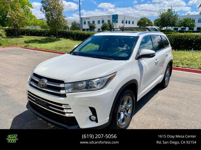 2017 Toyota Highlander Limited Platinum for sale in San Diego, CA