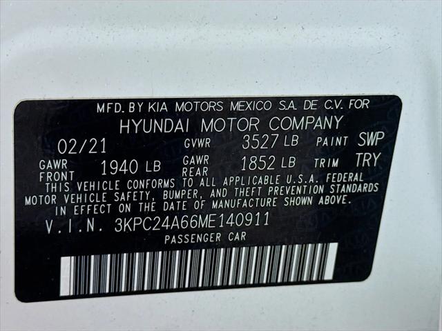 2021 Hyundai Accent SE