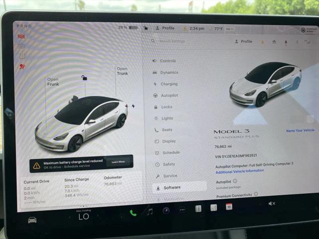 2021 Tesla Model 3 Standard Range Plus Rear-Wheel Drive