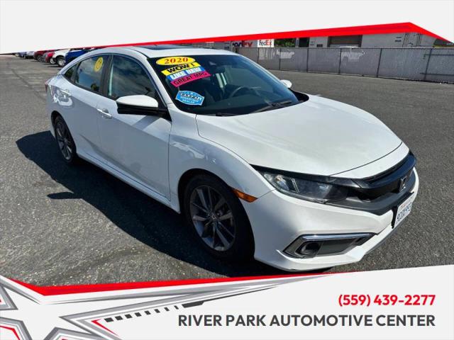 2020 Honda Civic EX for sale in Fresno, CA