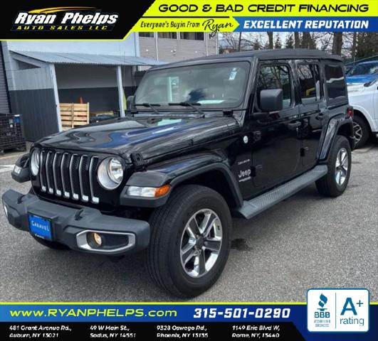2018 Jeep Wrangler Unlimited Sahara 4x4 for sale in Phoenix, NY