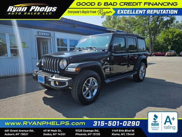 2018 Jeep Wrangler Unlimited Sahara 4x4 for sale in Phoenix, NY