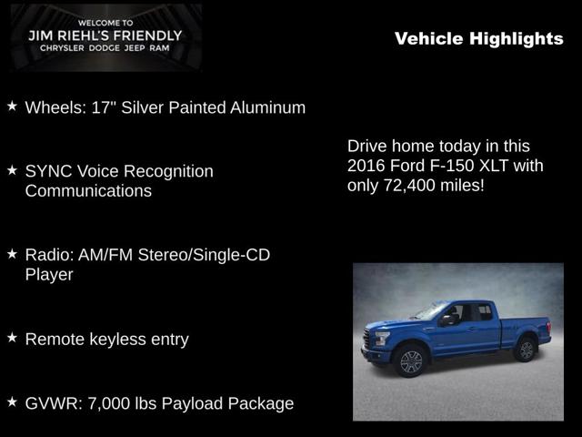 2016 Ford F-150 XLT