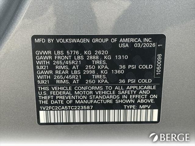 2026 Volkswagen Atlas Cross Sport SEL Premium R-Line
