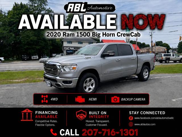 2020 Ram 1500 Big Horn Crew Cab 4x4 5'7" Box for sale in Oakland, ME