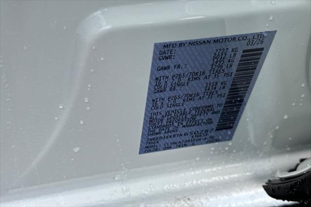 2026 Nissan Frontier Crew Cab S 4x4