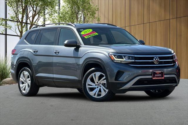 2021 Volkswagen Atlas 3.6L V6 SE w/Technology for sale in CHOWCHILLA, CA