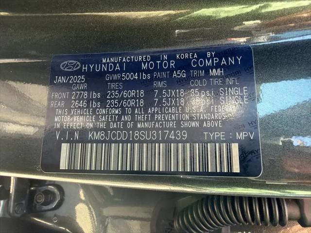 2025 Hyundai Tucson Hybrid SEL Convenience