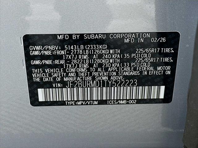 2026 Subaru Outback Wilderness