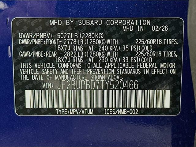 2026 Subaru Outback Premium