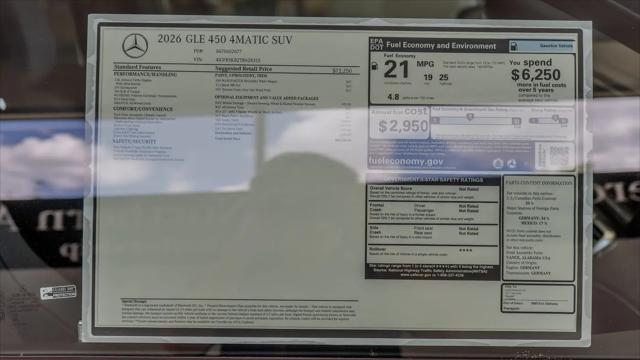 2026 Mercedes-Benz GLE GLE 450 4MATIC