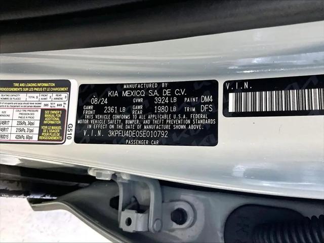 2025 Kia K4 EX