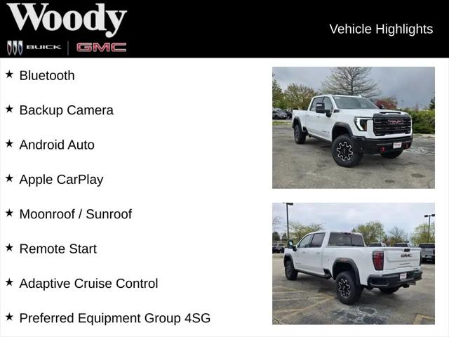 2026 GMC Sierra 2500HD Crew Cab, Standard Bed, AT4X, 4WD