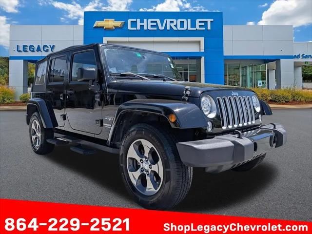2017 Jeep Wrangler Unlimited Sahara 4x4 for sale in Greenwood, SC