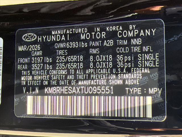 2026 Hyundai Palisade SEL Premium 7P
