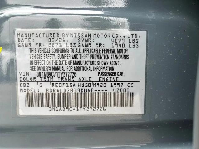2026 Nissan Sentra SV