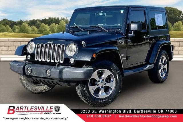 2016 Jeep Wrangler Sahara for sale in Bartlesville, OK