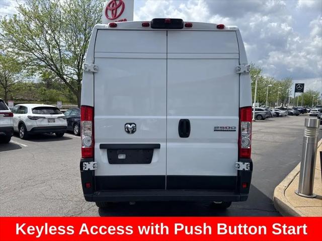 2025 Ram ProMaster 2500 Cargo Van Tradesman High Roof 136" WB w/Pass Seat