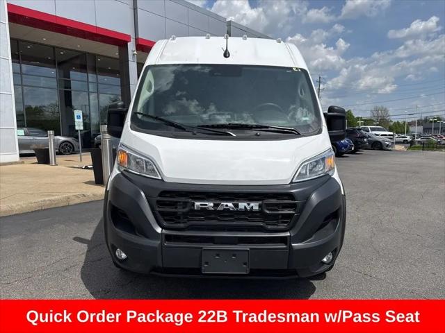 2025 Ram ProMaster 2500 Cargo Van Tradesman High Roof 136" WB w/Pass Seat