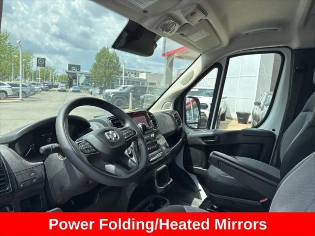 2025 Ram ProMaster 2500 Cargo Van Tradesman High Roof 136" WB w/Pass Seat