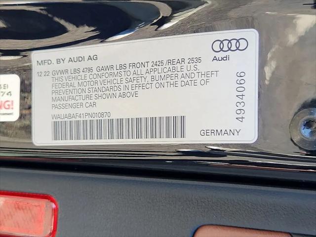2023 Audi A4 Premium 40 TFSI quattro S tronic