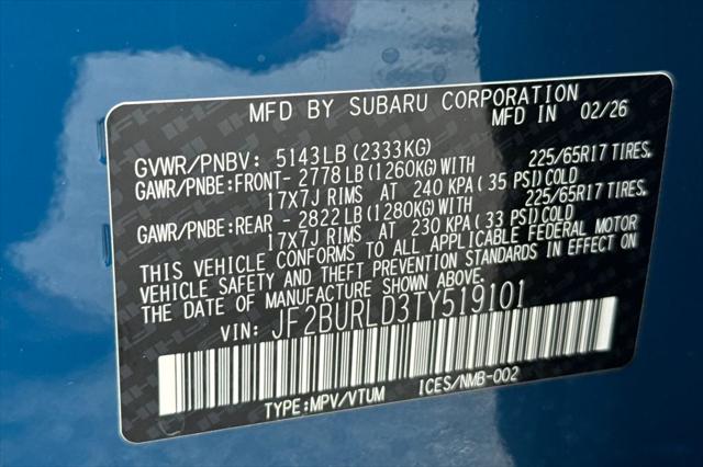 2026 Subaru Outback Wilderness