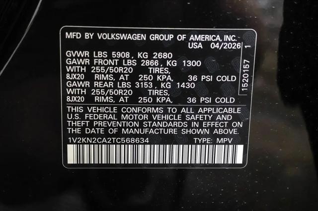 2026 Volkswagen Atlas SE with Technology