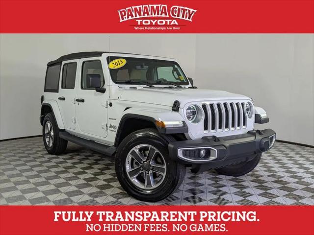 2018 Jeep Wrangler Unlimited Sahara 4x4 for sale in Panama City, FL