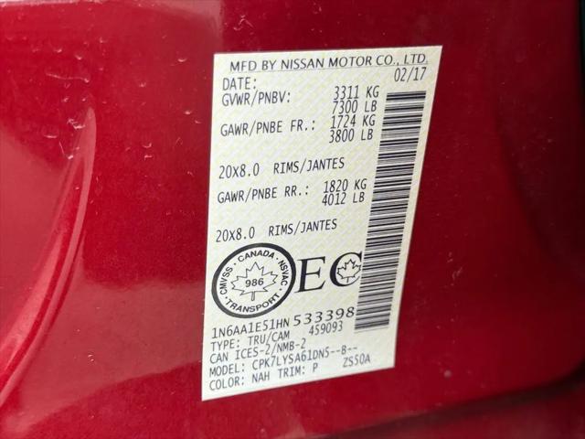 2017 Nissan Titan S